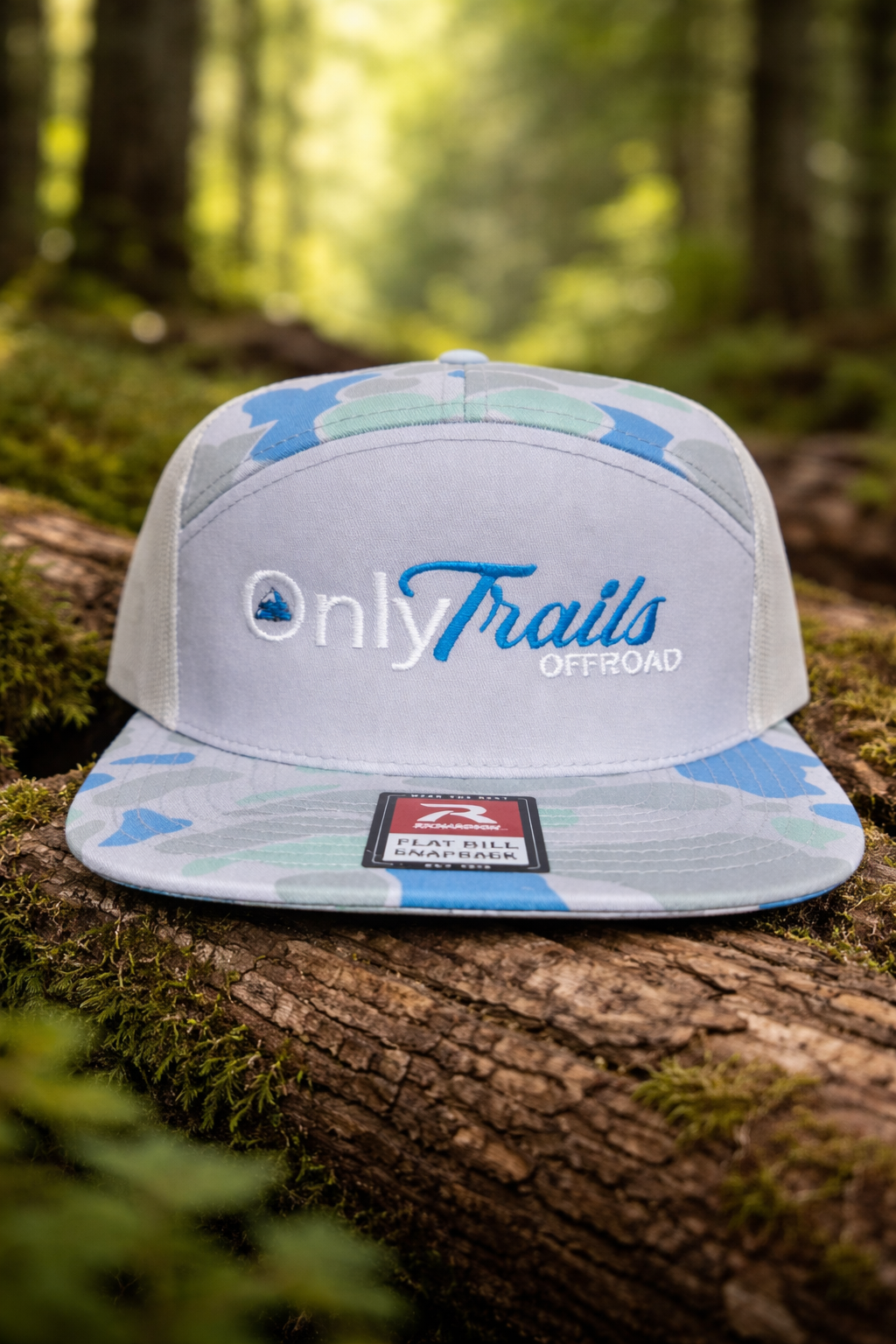 OnlyTrails Richardson 7 Panel Hat Saltwater Duck / Ice Camo